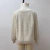 2025 Women's Knit High Neck Sweater - Loose Fit, Thick, Solid Color for Autumn/Winter