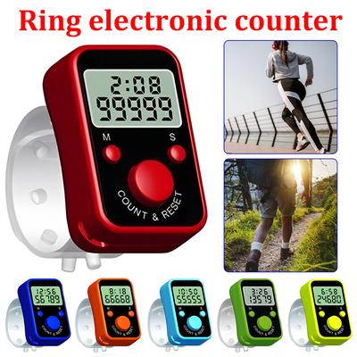 Mini Pray Finger Counter Οθόνη LCD Ηλεκτρονικός μετρητής μετρητής φορητός ισλαμικός μετρητής για ασκήσεις ραπτικής προσευχής