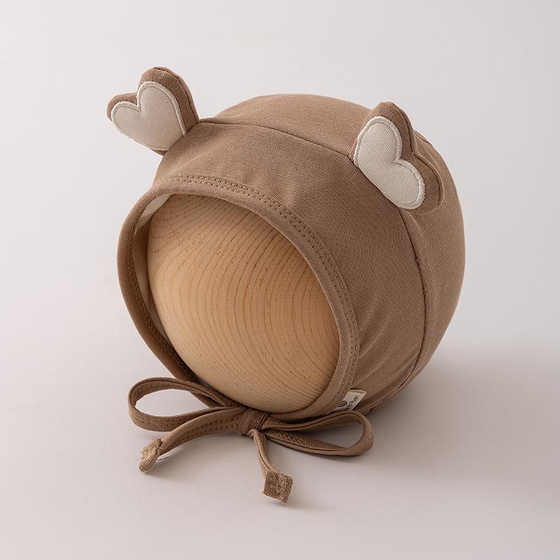 Infant and Toddler Hat Spring and Autumn Thin Cute Kiln Door Court Hat Men and Women Baby Little Month Old Newborn Baotou Hat
