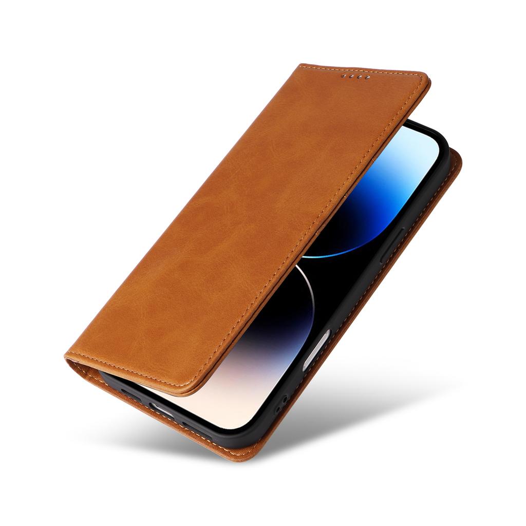 For iPhone 14 Pro Case PU Leather Phone Cover with RFID Blocking Wallet