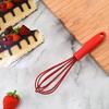 Mini-Silikon-Schneebesen - Tragbares Hand-Ei-Werkzeug, Kleine Größe, Hitzebeständiger Küchen-Eischläger, Haushalts-Ei-Mixer