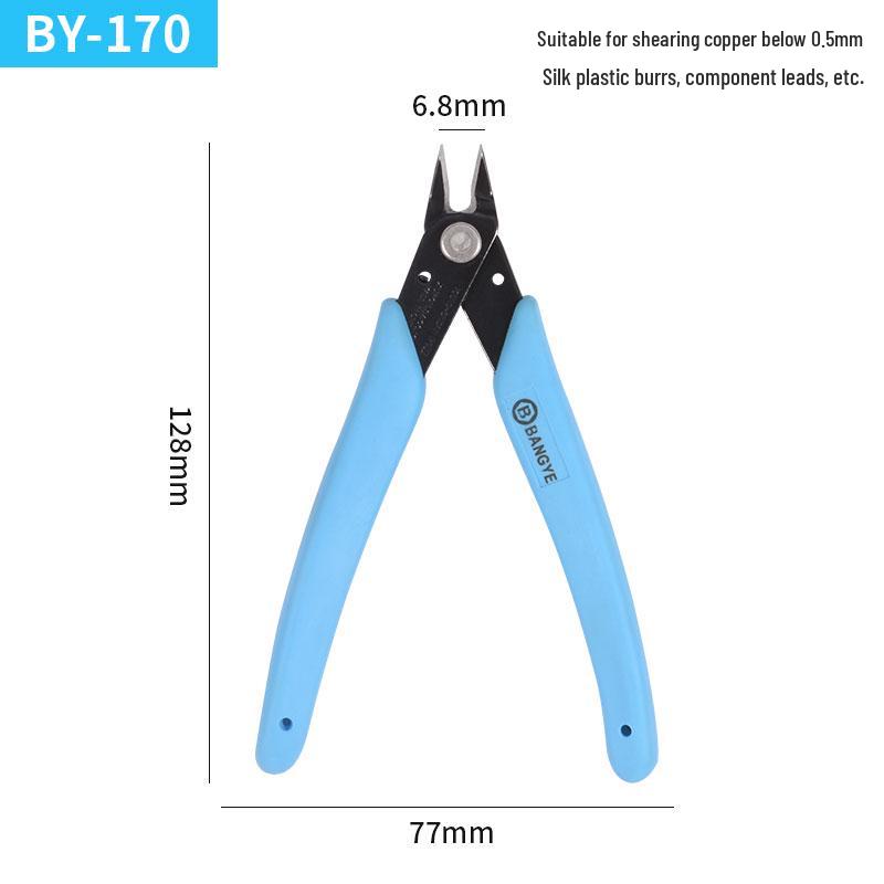 170II Ruyi Mini Industrial Electronic Angled Pliers and Cutters