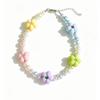 Adjustable Cartoon Beaded Pet Necklace - Cute Cat/Dog Collar Ornament