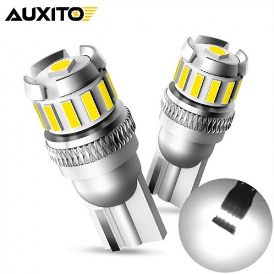AUXITO T10 LED License Plate Light 6000K Bulbs Super White Bright 168 2825 194 C
