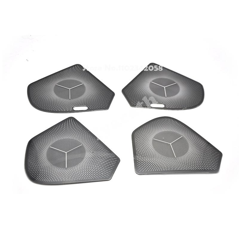 For GWM Haval H9 2017- Interior steel Car A-pillar Rear Row High Pitch Stereo 4 Door loundSpeaker speaker horn Cover Sticker