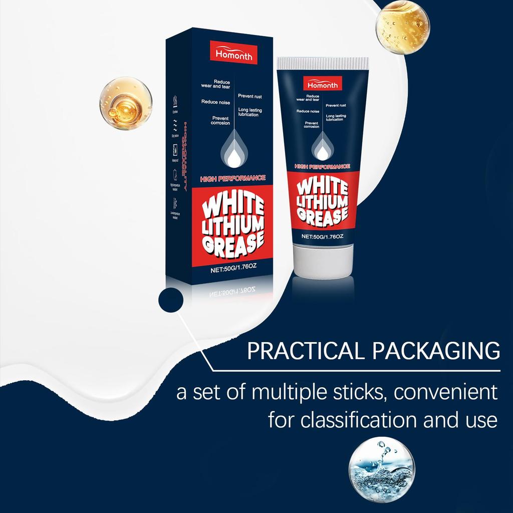 50g Multi-purpose grease kit Lubrication Moisture and Rust Prevention Cleaning Renovation Metal Maintenance Rust Remover