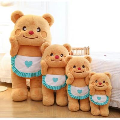 Butter Bear Plush Doll Blush Teddy Doll Large Sleeping Pillow for Girlfriend Gift