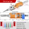 Pneumatic Pin-Type Dispensing Valve for UV Glue and Silicone with Back-Suction Gun and Three-Proof Paint Spray Function