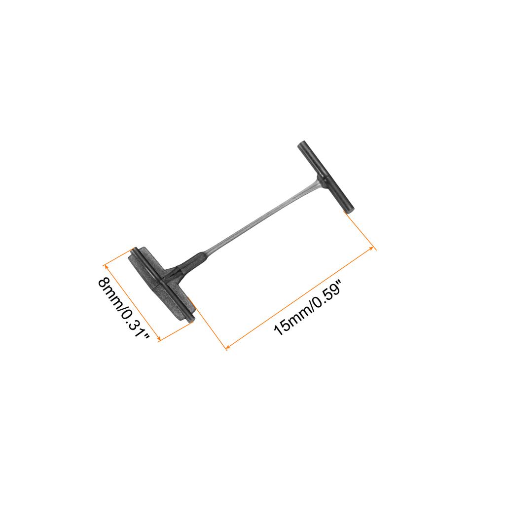 Black 1500pcs Standard Tagging Fasteners Plastic Regular Standard Label Tagging Barbs for Garment Price Tag Label Tagging Barbs