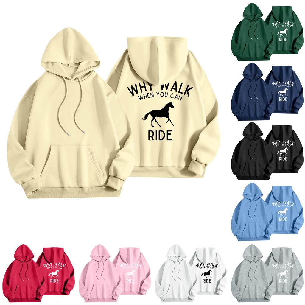 Dámská móda Ležérní potisk Ležérní Dlouhý rukáv Kulatý výstřih Mikina Top