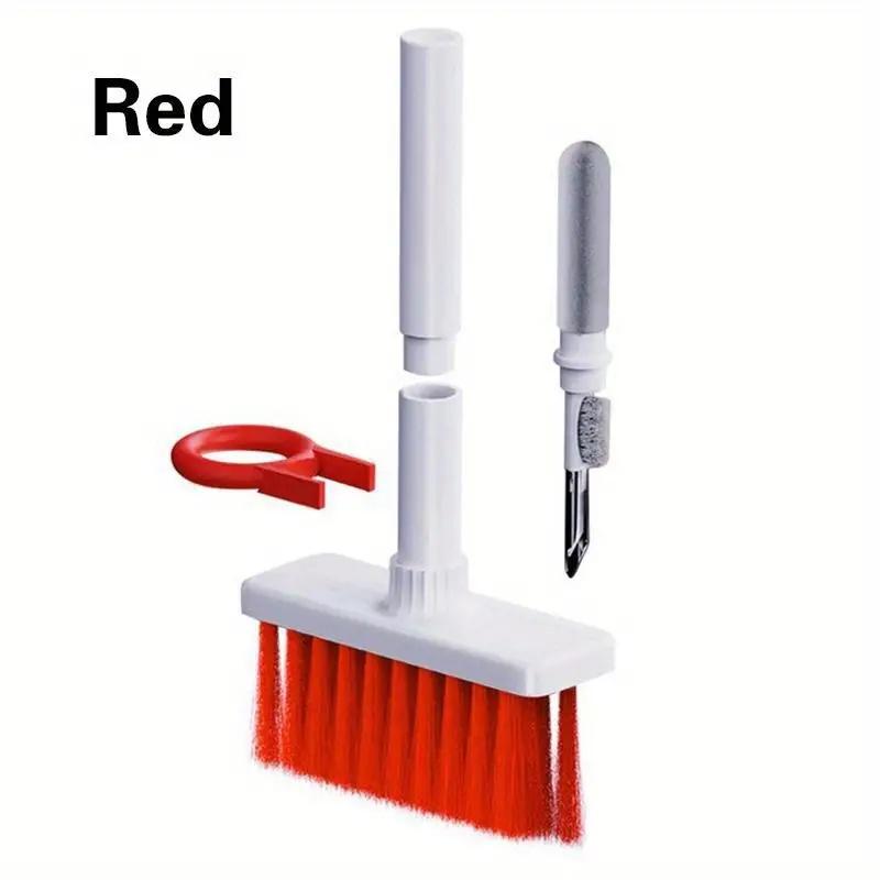 Five In One Keyboard Cleaning Brush Kit Keycap Puller Earbuds Cleaner For Airpods Bluetooth Earphones Case Laptop Cleaning Tools