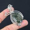 Natural Ocean Jasper Gemstone Jewelry 925 Sterling Silver Pendant For Girls