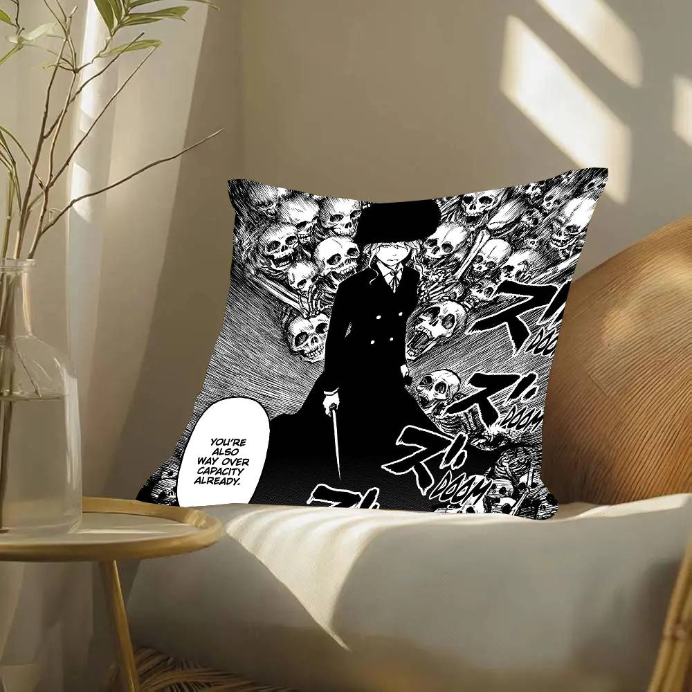 Manga S-Soloist In A Cage Pillow Case Fashion Square Pillowcase Bedroom Sofa Room Ins Decoration Leisure