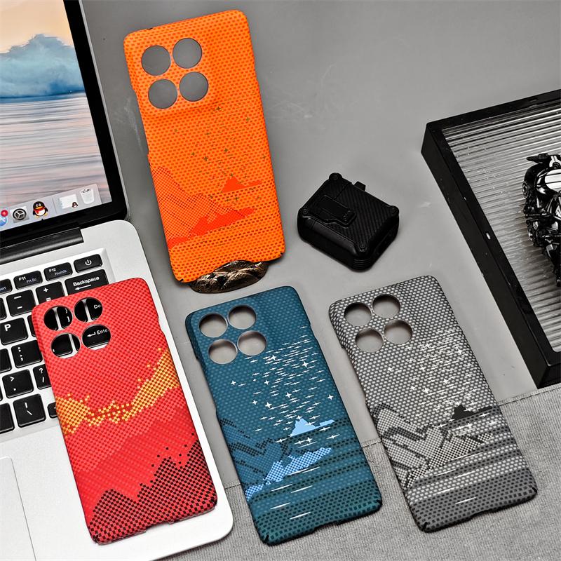 Case For Motorola Edge 60 Pro Moto Edge 60Pro For Magsafe Magnetic Carbon Fiber Striped Pattern PC Lightweight Hard Cover