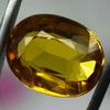 7.60 Ct Natural CERTIFIED Yellow SAPPHIRE Oval Cut Loose Gemstones Free shipping