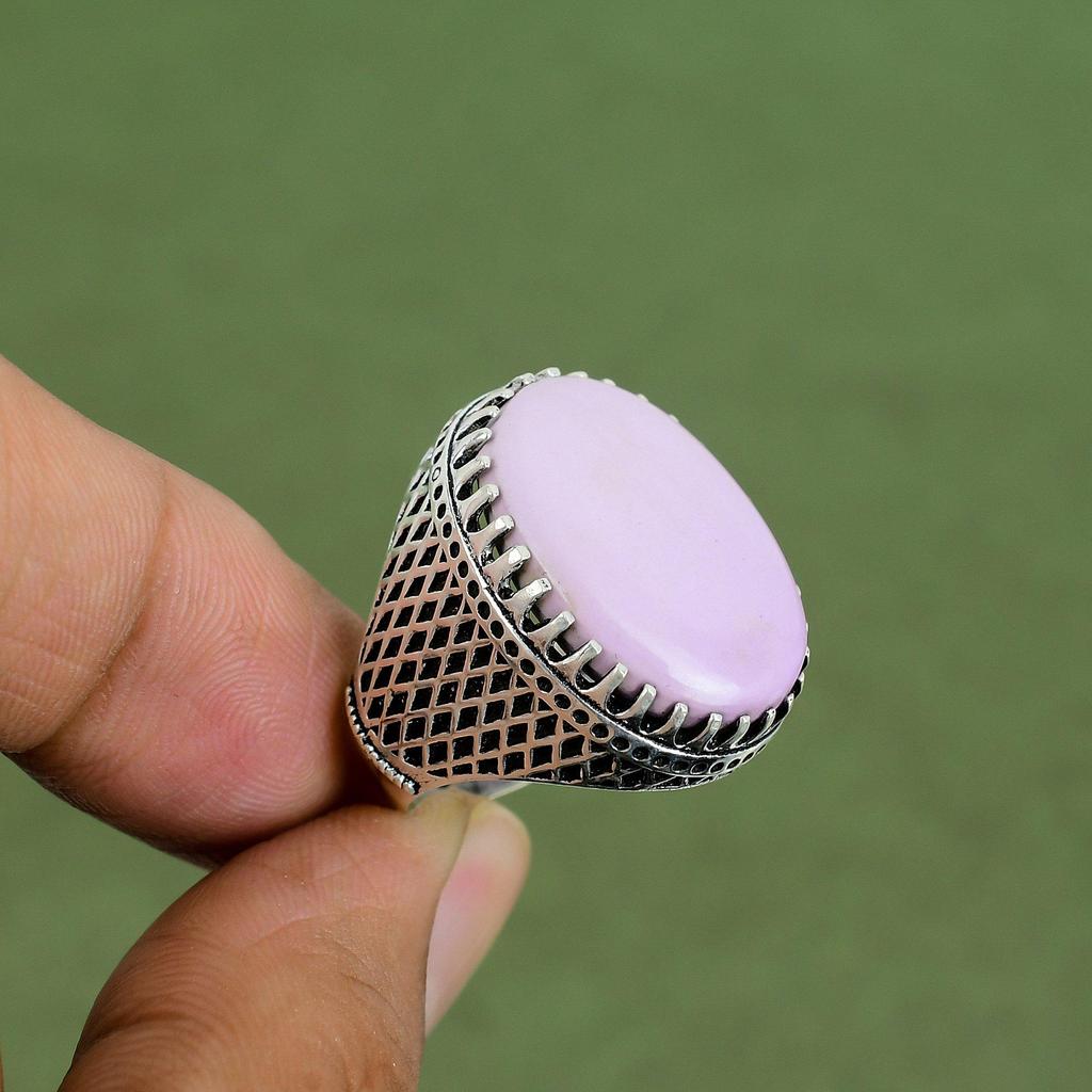 Phosphosiderite Ring 925 Sterling Silver Ring Handmade Jewelry Natural Gemstone Ring Silver Jewelry Gifts For Friend Available In Ring Size