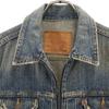Levi's Denim Jacket M Indigo Blue Denim Jacket Trucker Men's Used
