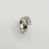 Adjustable Sterling Eagle Beak Ring Men Women Vintage Geometric Animal Statement