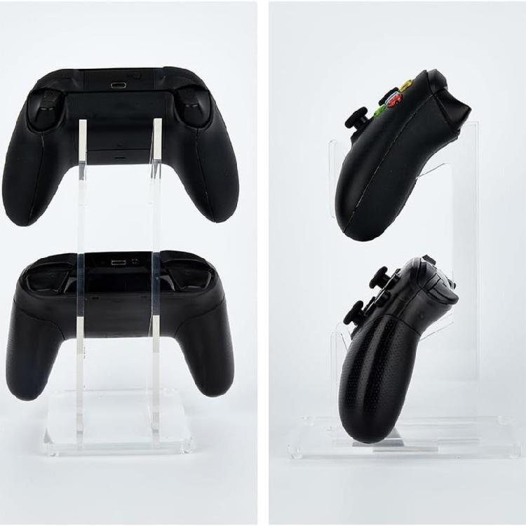 Transparent Controller Rack Small Desktop Solution Protective Angled Designs Controller Display for Game Accessories