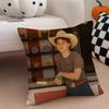TTate Dutton Cushion Cover Throw Pillow Cover Hidden Button Durable Polyester Chair Cushion