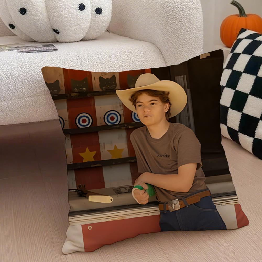 TTate Dutton Cushion Cover Throw Pillow Cover Hidden Button Durable Polyester Chair Cushion