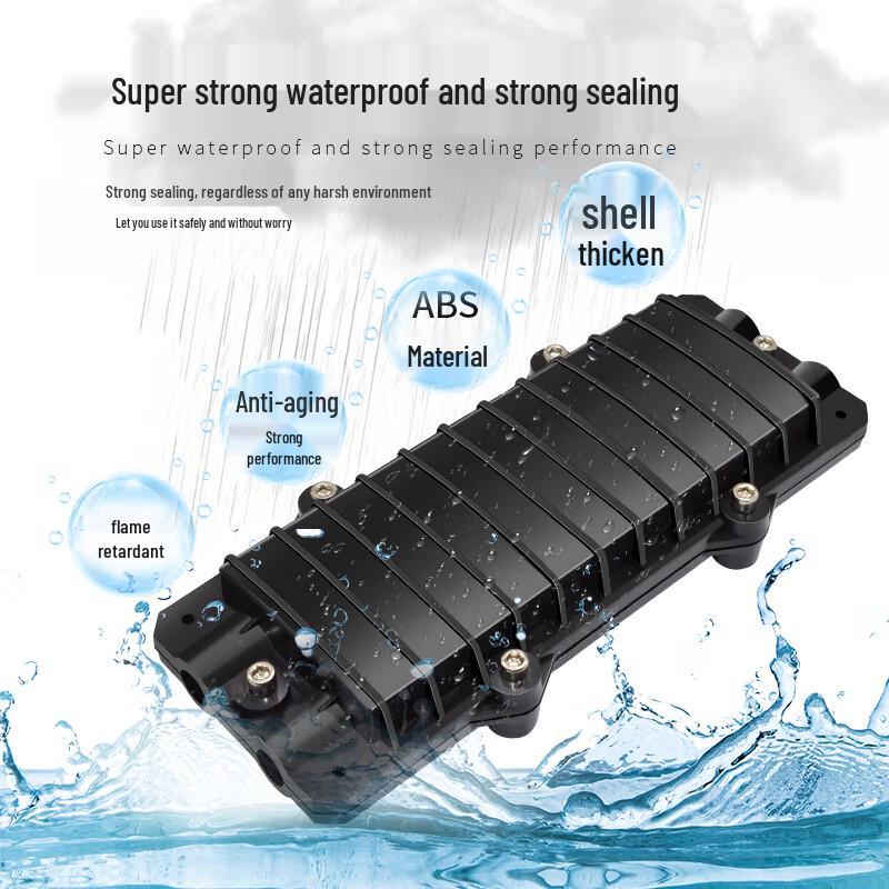 EB-LINK Outdoor 12-Core Fiber Optic Splice Box