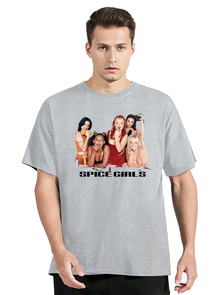 New Spice Girls Women's Unisex T-shirt Fashion Movie Art Cartoon Character Graphic T Shirt Clothing Oversized Tops Tees