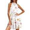 Women's Off-shoulder Mid-length Summer Casual Dress