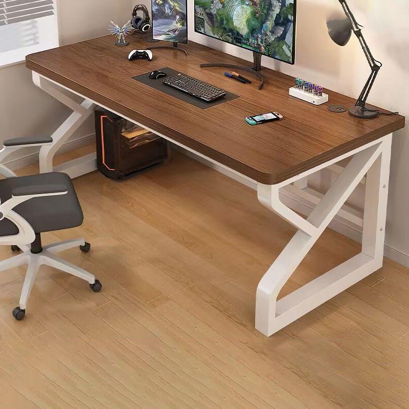 Modern Solid Wood Computer Desk for Home & Office