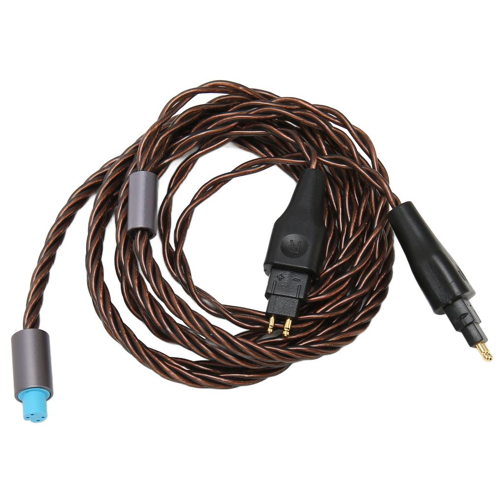 Replacement Headphone Cable Silver Plated Copper Earphone Cable for SENNHEISER HD650 HD660S HD6XX HD