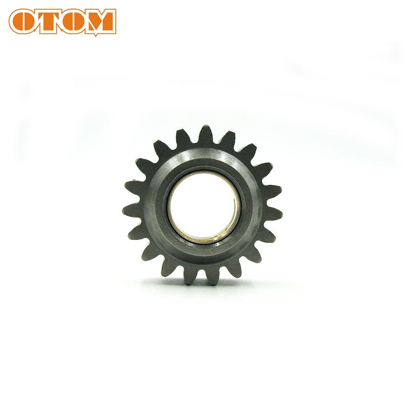 OTOM Motorcycle Start Double Gear (Small) Drive Wheel For ZONGSHEN NC250 250CC Engine Off-road Motocross Dirt Bike Accessories