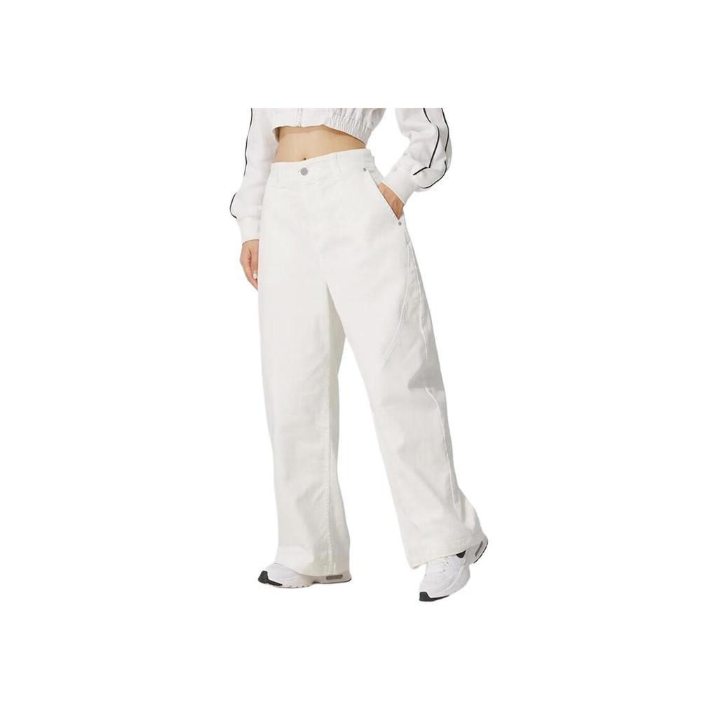 New Nike Casual Pants Women's Ecru HQ9194-133