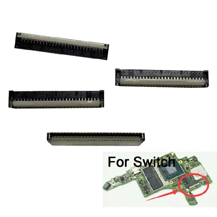 LCD Display Screen Flat Cable Clip/L Button/SD Card Connector Socket for Switch