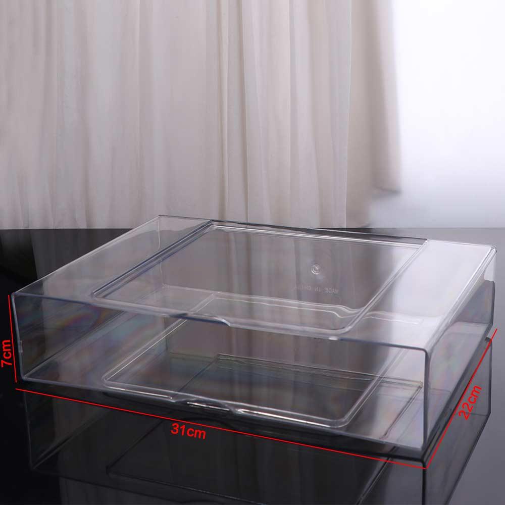 Solid Desktop Storage Rack Plastic Drawer Desk Organizer A4 Paper Sorting Box  Collection Utensils