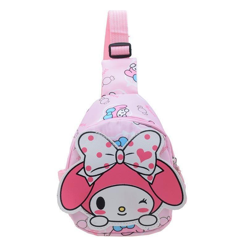 Trendy Cute Cartoon Kids Backpack Lightweight Anime Crossbody Bag For Boys And Girls