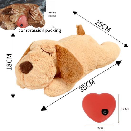 Wangdu Heartbeat Soothing Plush Toy for Dogs During Estrus