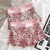 Men's Loose Underwear Boxer Briefs Plus Size Sexy Ultra-thin Breathable Underpants Pink Cartoon Bear Seamless Panties Short