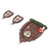 Miniature Fairy Door Window Set Gnome Home Glow in The Dark Yard Art Sculpture Outdoor Tree Decor Garden Accessories