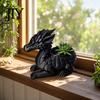 3D Gedruckter Blumentopf Drachen Topf, Mini Sukkulenten Kräuter Pflanzen Blume Schreibtisch Innen Außen Behälter, Haus Balkon Dekoration Klein