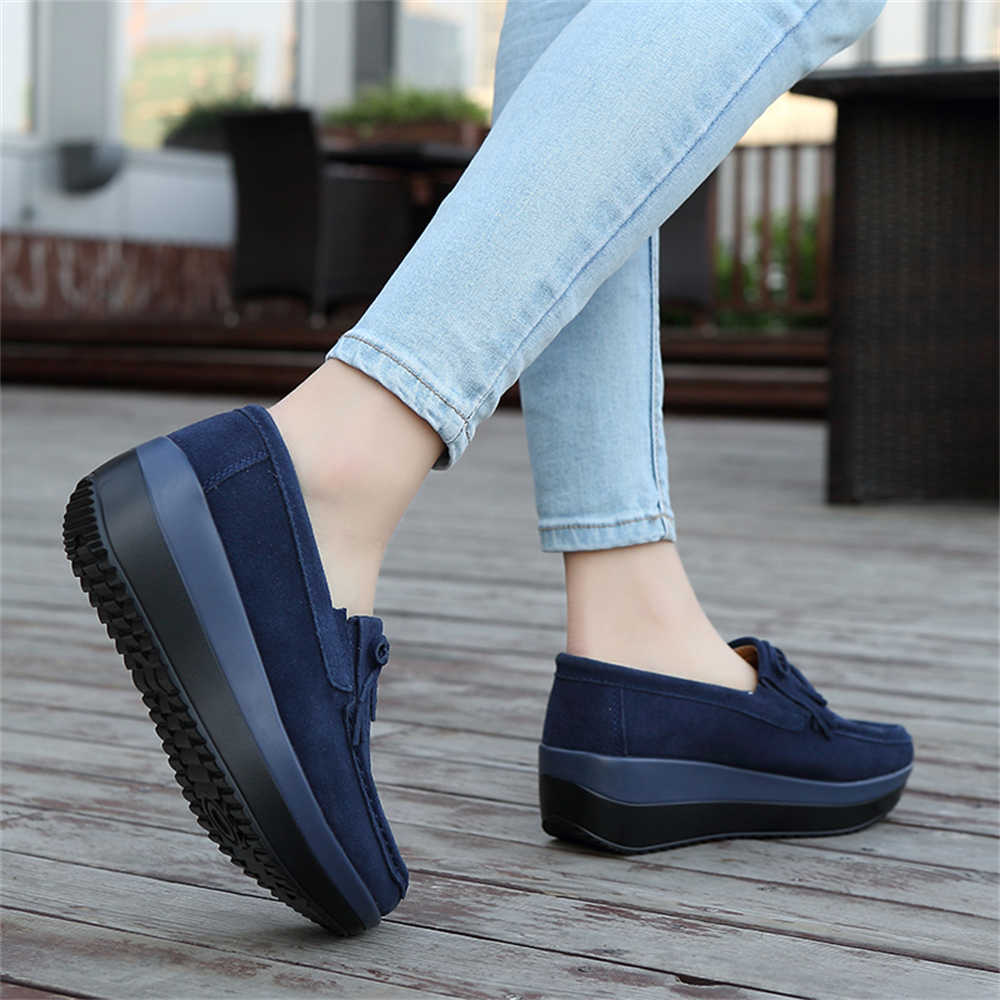 Fashion Mocasin Khaki Platform Sport Shoes Women High Heel Sneakers Women's Sneakers Vip Boti Racing Tnis Welcome Deal Workout