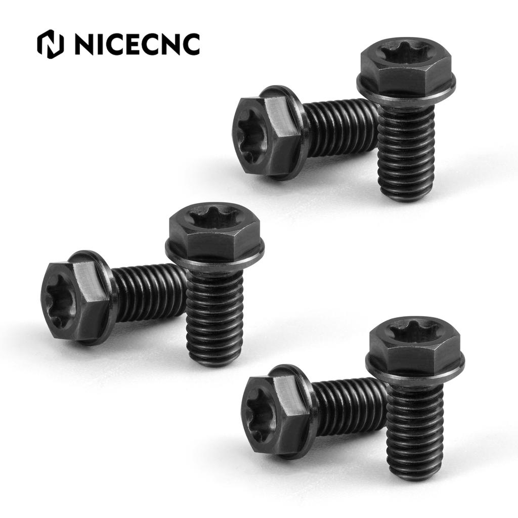 For Surron Light Bee X 6PCS M6X13 Rear Brake Disc Pad Screws For Sur-ron Light Bee S L1E For Segway X160 X260 Electric Dirt Bike