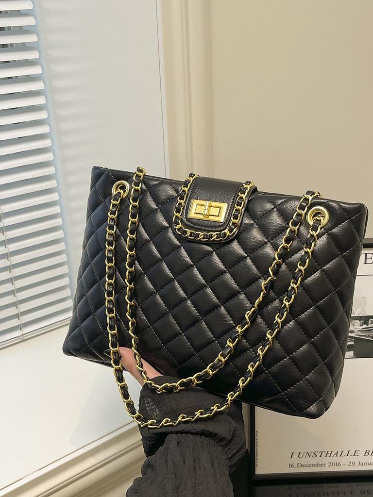 2025 Herbst Damenmode Vielseitige Umhänge- und Handtasche mit großem Fassungsvermögen