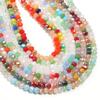 1 Strand 3x2mm Faceted Crystal Beads AB Mixed Color Glass Loose Spacer Bead For Jewelry Making DIY Necklace Bracelet Accessories