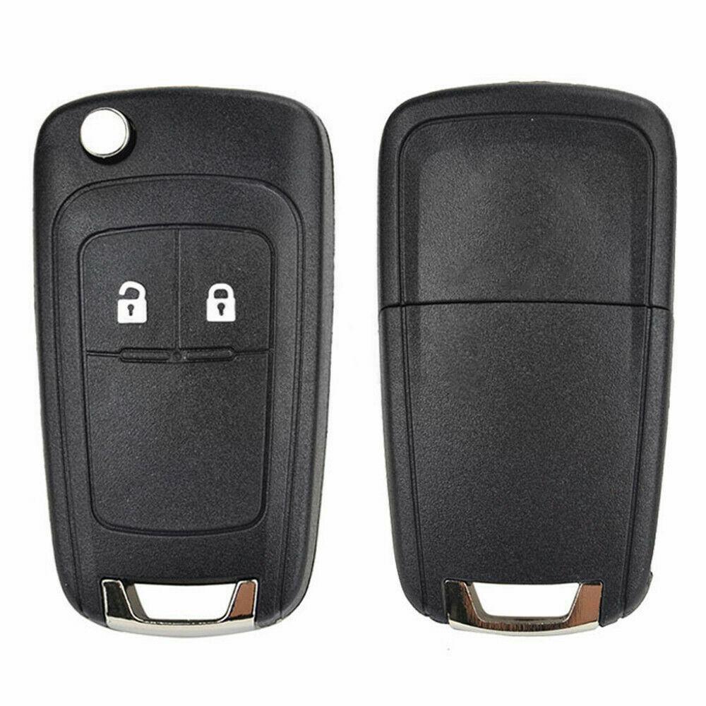 

New 2/3B Rubber Flip Folding Remote Key Shell Fob Case for Chevrolet Aveo Cruze Sonic Malibu Car keys Accessories