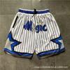 Men Women Basketball Shorts With NBA Team Logos Modal Fabric Quick Dry Sportswear Gym Running Training