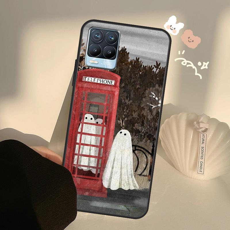 Ghosts Funny Case For Realme C63 C61 C55 C51 C53 C25 C65 C67 C71 C75 11 12 13 14 15 Pro Plus GT6 GT7 Pro