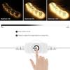 5V COB LED Strip Light Set with Touch Sensor Switch for Wardrobe or Display Cabinet