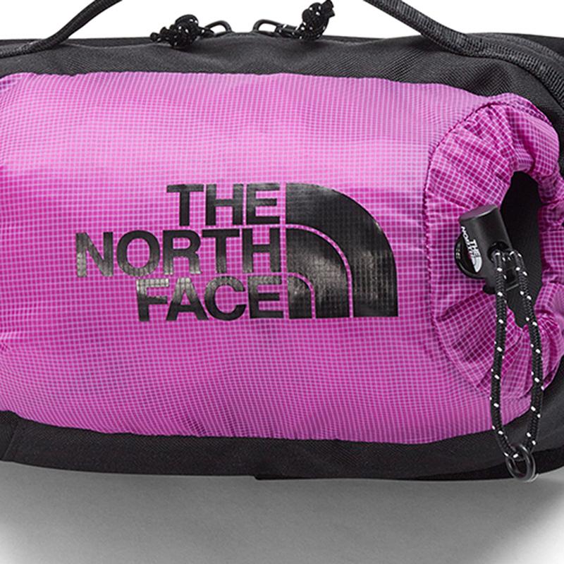 The North Face 3L Bozer Series Drawstring Lightweight Convenient Regular Waist Bag Outdoor Bag Recycled Polyester Purple Unisex Waist Bag NFOA52RW-YV3