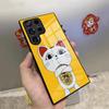 Dandadan Turbo Granny Phone Case For Samsung S25 Ultra S23 S22 S24 S20 Fe S21 Plus A54 A53 A16 Glass Cover
