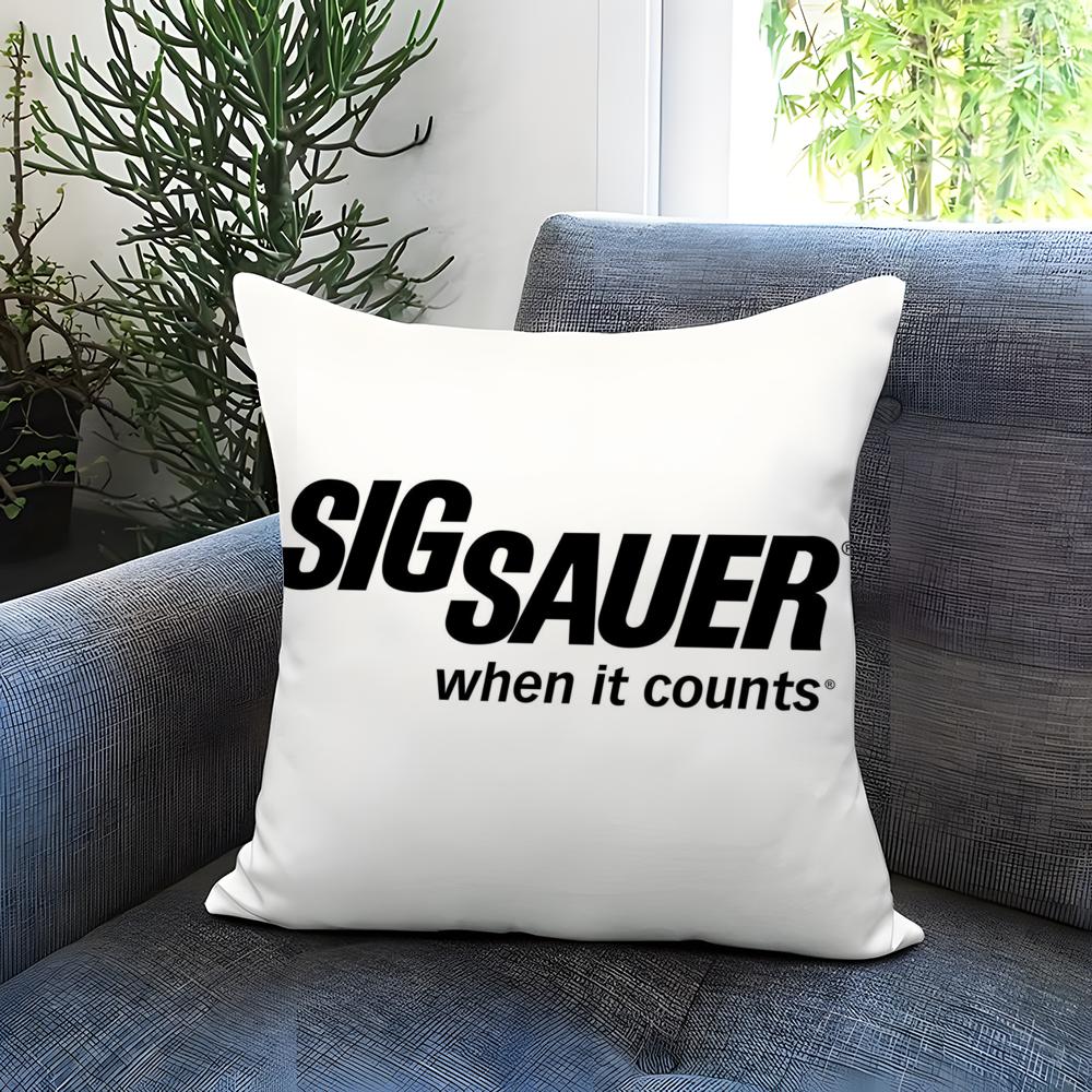 

Fashion S-SSig Sauer Cushion Cover Comfortable Reversible Pillow Cover Ideal for Car Sofa Bedroom & Beyond 30cmx30cm